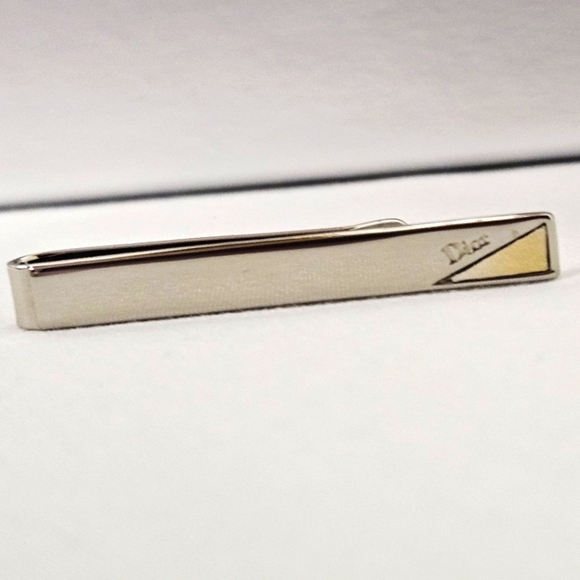 Dior Vintage Sterling Silver Tie Clip - Picture 8 of 9